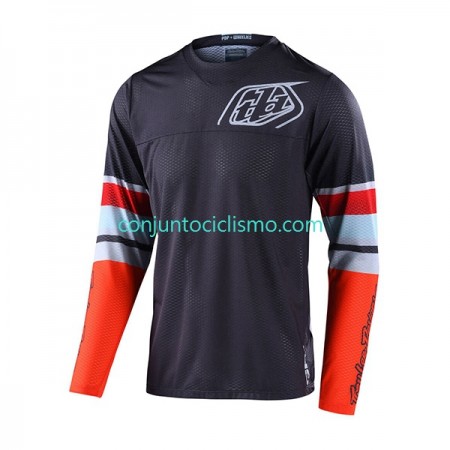 Maillot largo TROY LEE DESIGNS GP AIR WARPED 2022 N001
